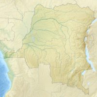 République démocratique du Congo – topographique