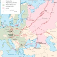 Russia-Europe – Gas Pipelines