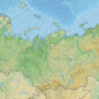 Russia – topographic