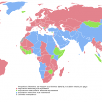 World – Sex: Male-to-Female Ratio