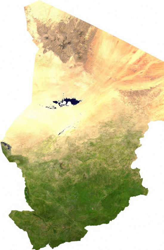 Tchad - satellite