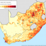 South Africa – Density (2011)