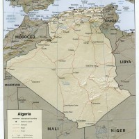 Algérie – relief