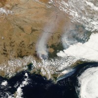 Australie : feux de bush dans le Victoria (février 2009)