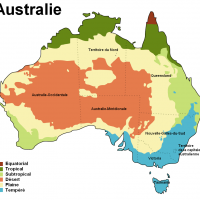 Australie – zones climatiques
