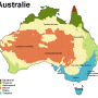 Australie – zones climatiques