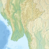 Myanmar (Birmanie) – relief