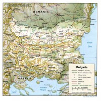 Bulgarie – relief