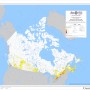 Canada – densité (2006)