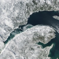 Canada – Ice on Saint Lawrence River
