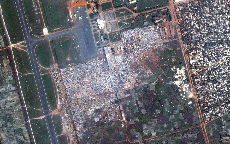Centrafrique - aéroport de Bangui (décembre 2013)