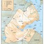 Djibouti – relief