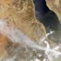 Érythrée – volcan Nabro : nuage de cendres