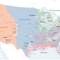 États-Unis – méga régions + projets trains rapides