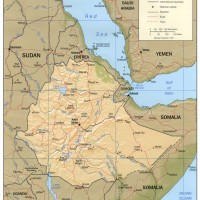 Ethiopia – relief