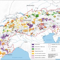 Europe – Alps protected areas