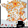 France – Urban areas (2010)