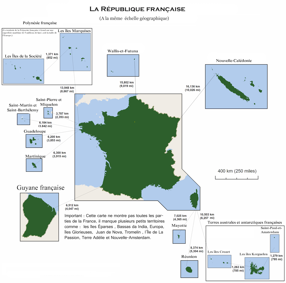 France Outre Mer Map France - Outre-Mer, Comparatif Territorial • Map • Populationdata.net