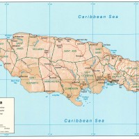 Jamaïque – relief