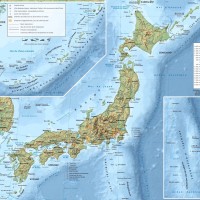 Japon – topographique