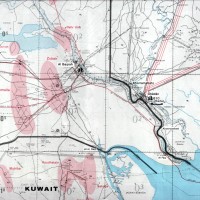 Koweït – Iran – Irak : frontières