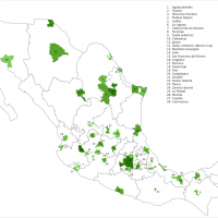 Mexico – metropolitan areas (2010)