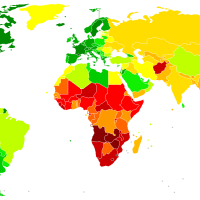 World – Life Expectancy (2007)