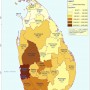 Sri Lanka – population Districts (2012)
