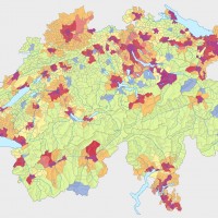 Switzerland – agglomerations (2012)