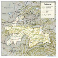 Tajikistan – relief