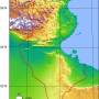 Tunisie – topographie
